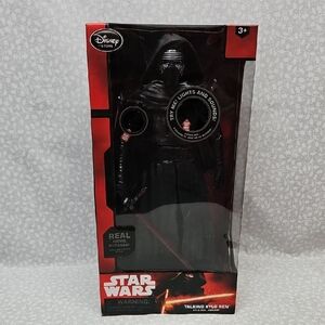 Disney Store Star Wars 14" Talking Kylo Ren w/lights & sounds Movie Phrases